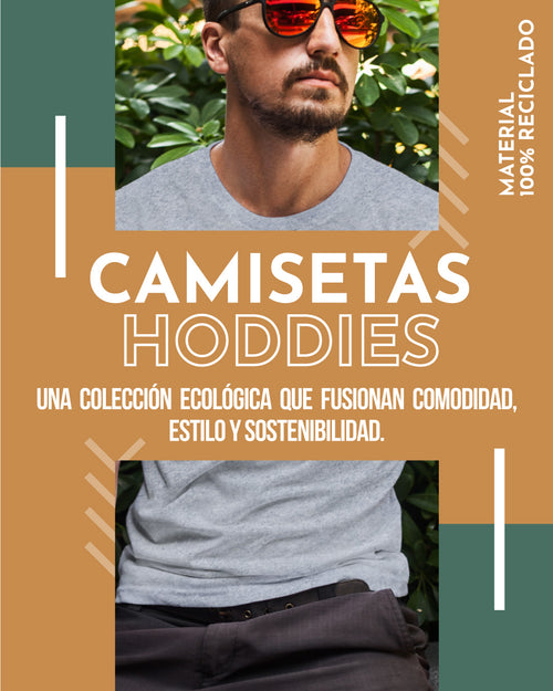 CAMISAS 100% HECHAS CON MATERIALES ECOLOGICOS